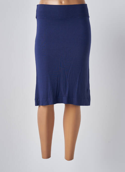 Fustă midi albastru MONTAGUT femeie