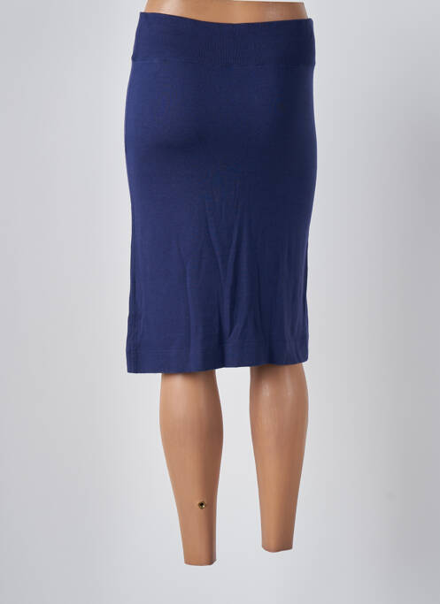 Fustă midi albastru MONTAGUT femeie