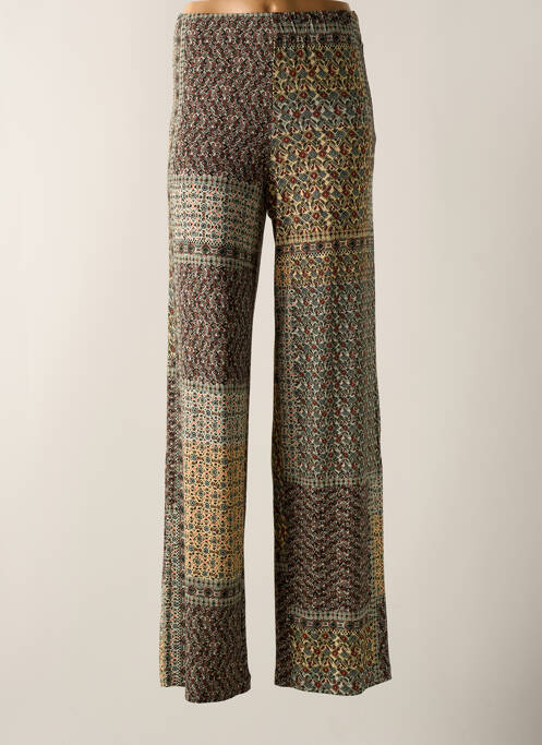 Pantalon larg bej GUITARE femeie