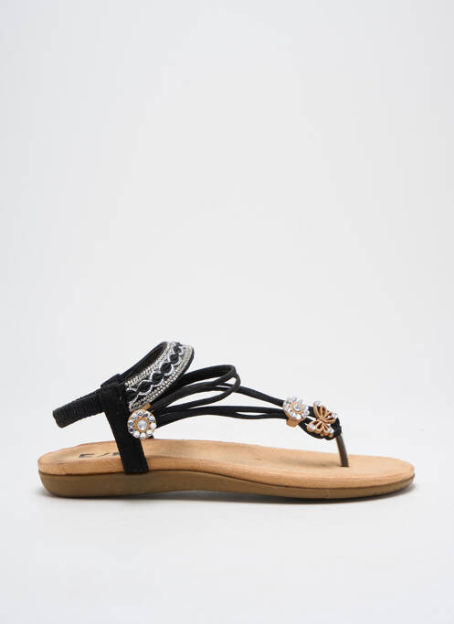 Șlapi negru ELUE PAR NOUS femeie