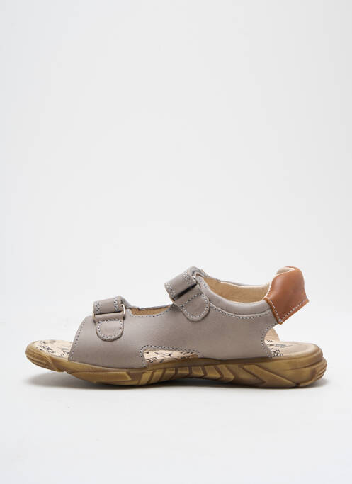 Sandale/Pantofi decupați gri BOPY băiat