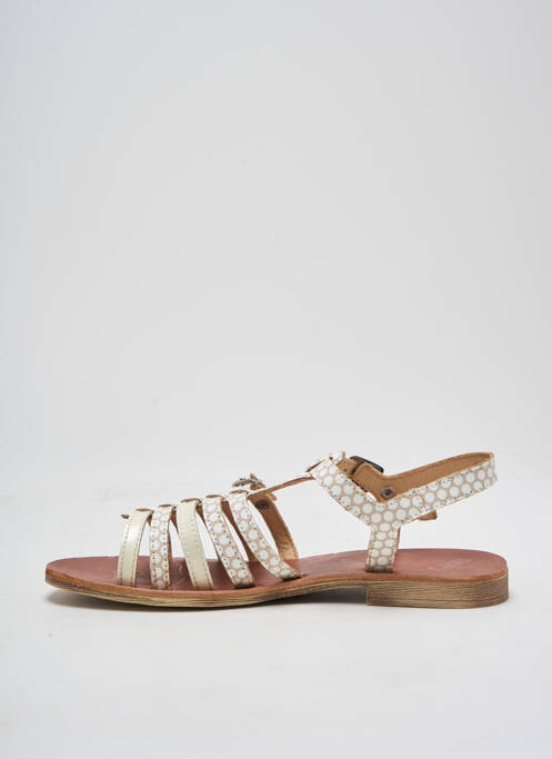 Sandale/Pantofi decupați bej GBB fată