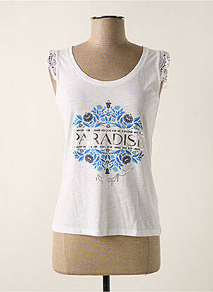 Top alb JULIE GUERLANDE femeie