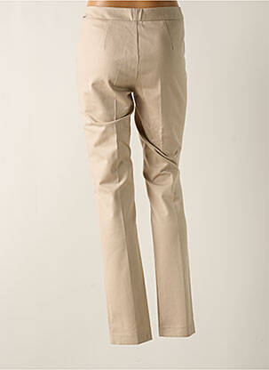 Pantalon slim buzunare bej DEVERNOIS femeie