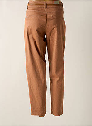 Pantalon chino buzunare talie înaltă maro CREAM femeie