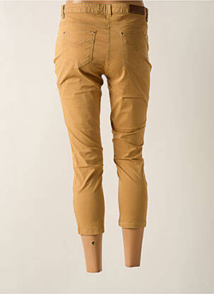 Pantalon trei sferturi buzunare bej JULIE GUERLANDE femeie