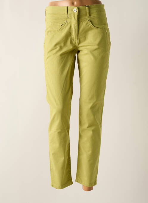 Pantalon slim verde BETTY BARCLAY femeie
