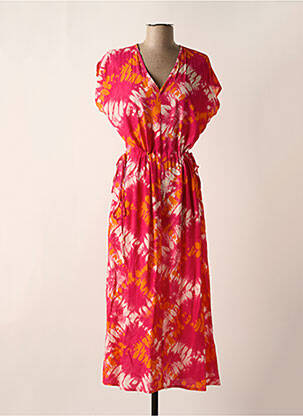 Rochie lungă roz LA FEE MARABOUTEE femeie