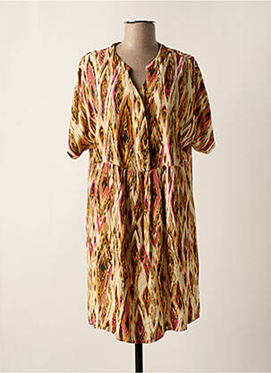 Rochie scurtă bej CISO femeie