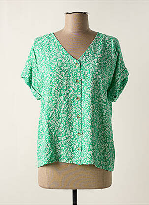 Cămașă verde C'EST BEAU LA VIE femeie