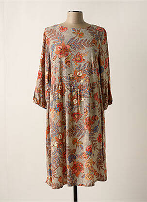 Rochie midi portocaliu CISO femeie