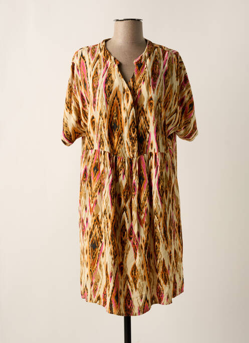 Rochie scurtă bej CISO femeie