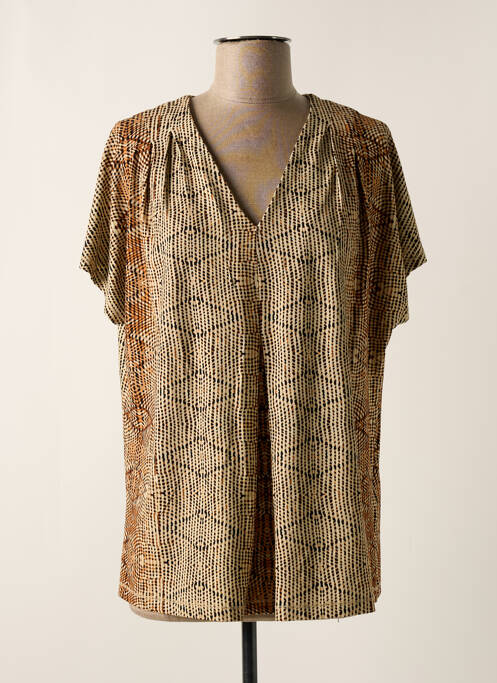 Tricou bej CISO femeie