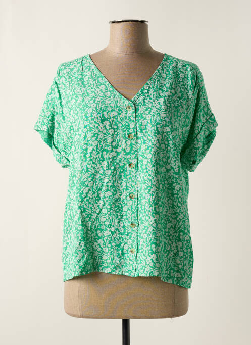 Cămașă verde C'EST BEAU LA VIE femeie