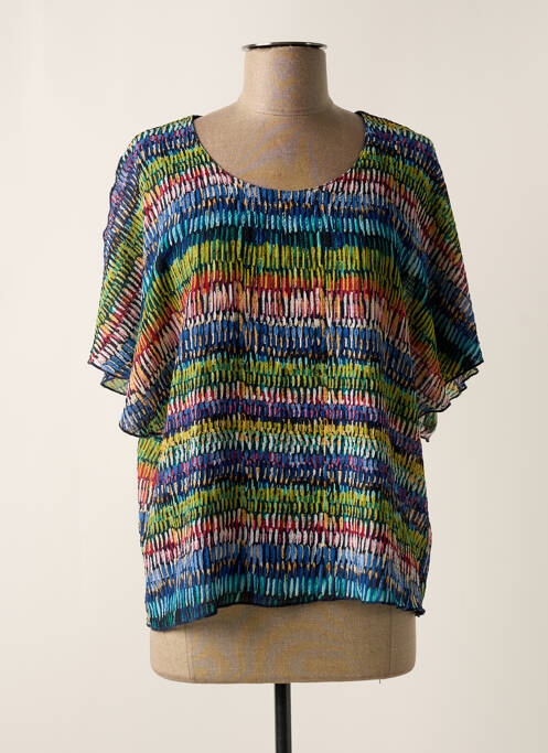 Top albastru GRIFFON femeie