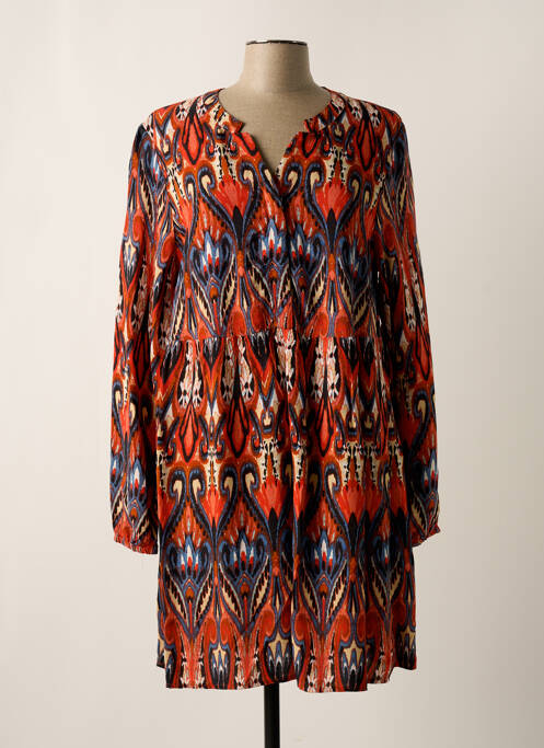 Rochie midi portocaliu CISO femeie