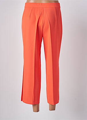 Pantalon 7/8 talie elastică portocalie TINTA femeie