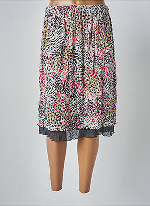 Fustă midi bej GRIFFON femeie