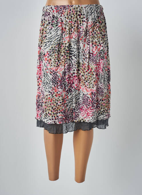 Fustă midi bej GRIFFON femeie