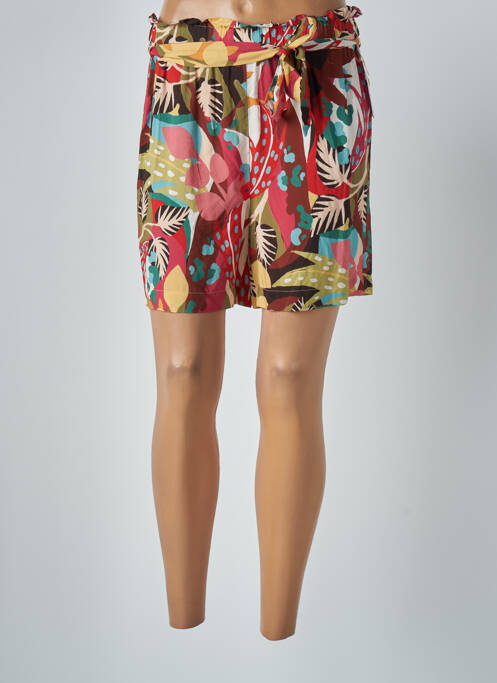 Fustă scurtă roșu C'EST BEAU LA VIE femeie