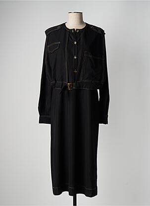 Rochie lungă negru NÜ femeie