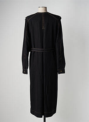 Rochie lungă mâneci lungi mâneci lungi negru NÜ femeie