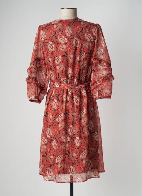 Rochie midi roz GARCIA femeie