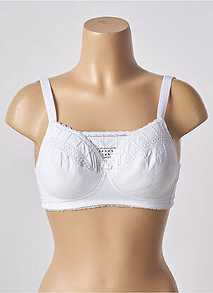 Sutien fără armatură top sutien modelat alb PLAYTEX femeie