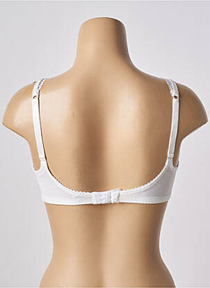 Sutien efect material satinat sutien cupe întregi cu decolteu înalt bej WARNER'S femeie