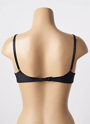 Sutien efect material satinat sutien cupe întregi cu decolteu înalt negru WARNER'S femeie