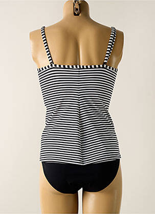 Tankini efect material satinat negru SUNFLAIR femeie