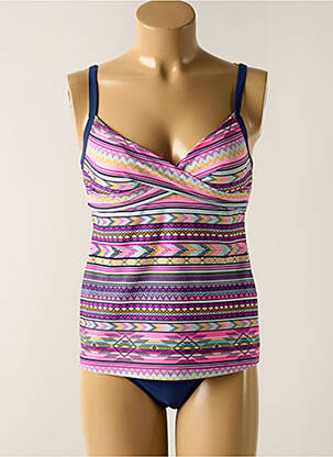 Tankini imprimeu fantezie violet SUNFLAIR femeie