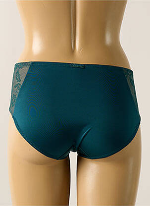 Shorty efect material satinat verde CONTURELLE femeie