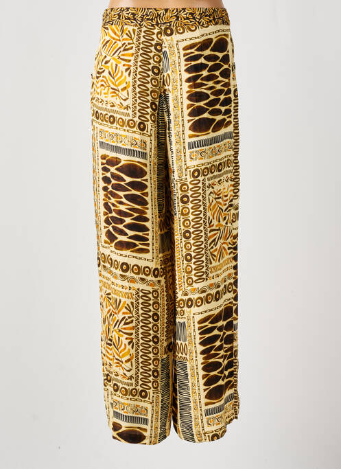 Pantalon drept galben PAUL BRIAL femeie