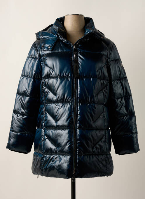 Geacă matlasată buzunare cu glugă verde GREEN GOOSE femme