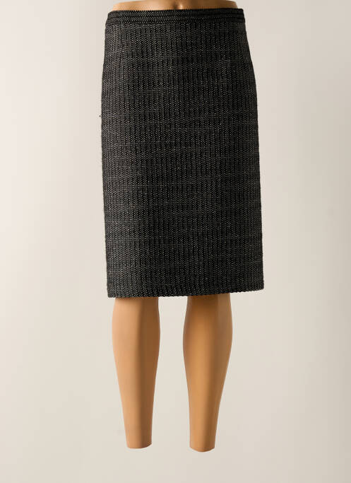 Fustă midi negru GRIFFON femeie