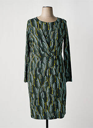 Rochie midi verde PAZ TORRAS femeie