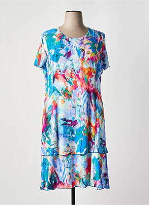 Rochie midi albastru GEVANA femeie