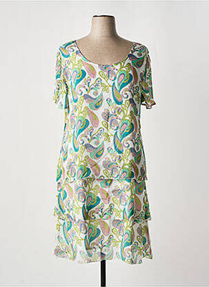 Rochie midi alb AGATHE & LOUISE femeie