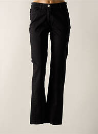 Pantalon drept elasticitate mărime normală negru STARK femme