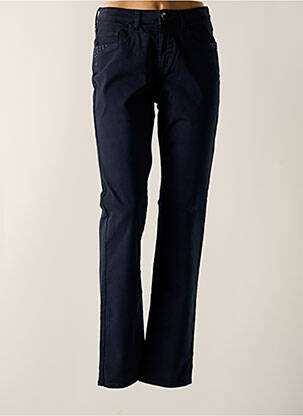 Pantalon slim albastru GUY DUBOUIS femeie