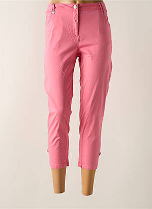 Pantalon trei sferturi roz AGATHE & LOUISE femeie