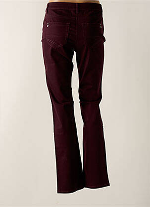 Pantalon slim elasticitate mărime normală violet BARBARA LEBEK femeie