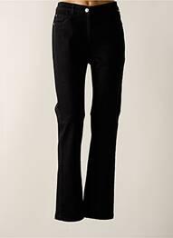 Pantalon slim elasticitate mărime normală negru AGATHE & LOUISE femme