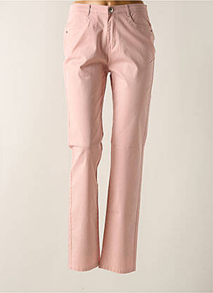 Pantalon slim roz I.QUING femeie