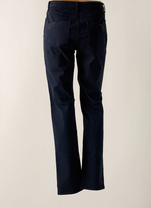Pantalon slim albastru GUY DUBOUIS femeie