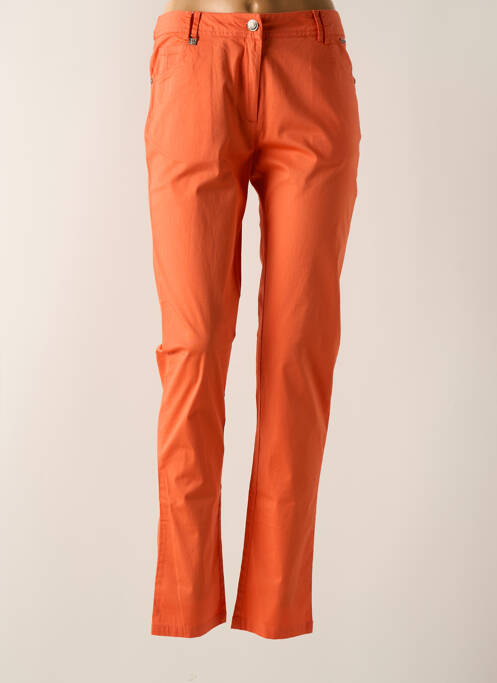 Pantalon slim portocaliu AGATHE & LOUISE femeie