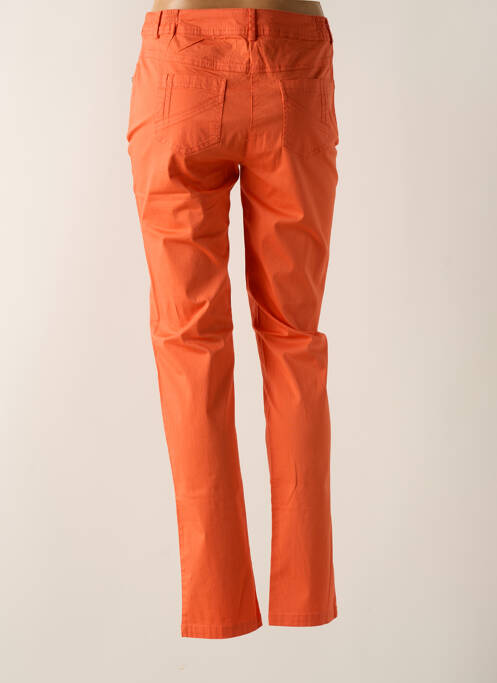 Pantalon slim portocaliu AGATHE & LOUISE femeie