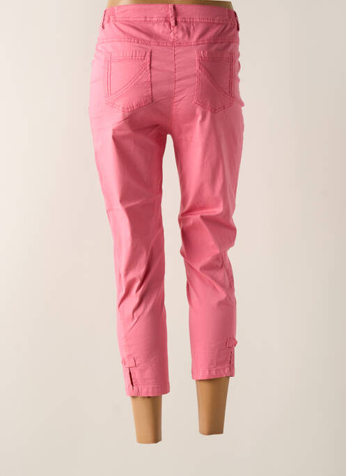 Pantalon trei sferturi roz AGATHE & LOUISE femeie