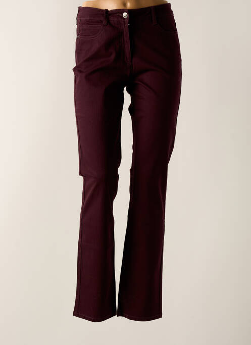Pantalon slim violet BARBARA LEBEK femeie